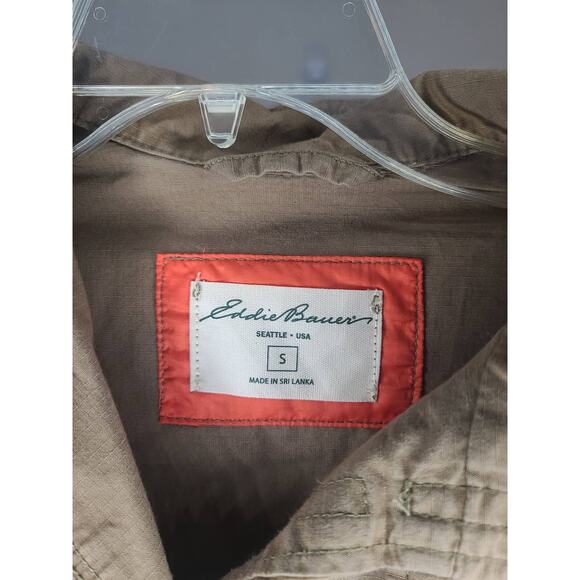 Eddie Bauer khaki jacket - small - Picture 2 of 4